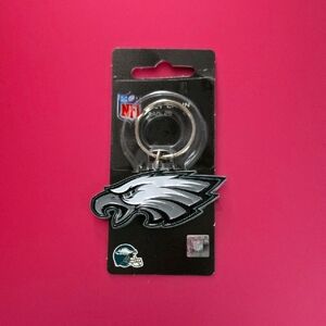 NFL Philadelphia Eagles Keychain - Black and White